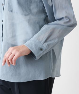 シアーブラウス【Ｌｅｉｌｉａｎ　ＷＨＩＴＥ　ＬＡＢＥＬ】
