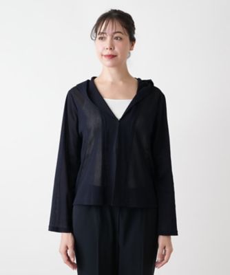 フーデッドブラウス【Ｌｅｉｌｉａｎ　ＷＨＩＴＥ　ＬＡＢＥＬ】