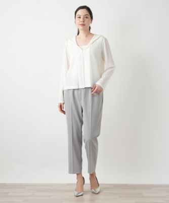 フーデッドブラウス【Ｌｅｉｌｉａｎ　ＷＨＩＴＥ　ＬＡＢＥＬ】
