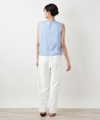 ワイドパンツ【Ｌｅｉｌｉａｎ　ＷＨＩＴＥ　ＬＡＢＥＬ】