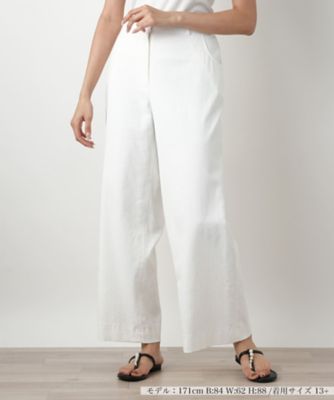 ワイドパンツ【Ｌｅｉｌｉａｎ　ＷＨＩＴＥ　ＬＡＢＥＬ】