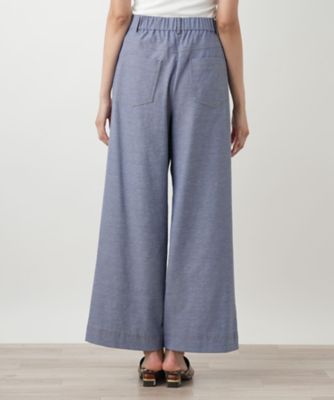 ワイドパンツ【Ｌｅｉｌｉａｎ　ＷＨＩＴＥ　ＬＡＢＥＬ】