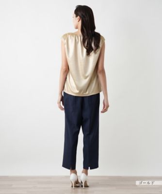 キャップスリーブトップス【Ｌｅｉｌｉａｎ　ＷＨＩＴＥ　ＬＡＢＥＬ】
