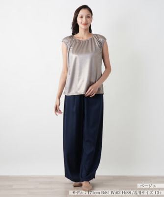 キャップスリーブトップス【Ｌｅｉｌｉａｎ　ＷＨＩＴＥ　ＬＡＢＥＬ】