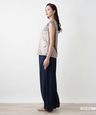 キャップスリーブトップス【Ｌｅｉｌｉａｎ　ＷＨＩＴＥ　ＬＡＢＥＬ】