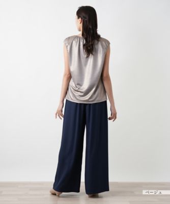 キャップスリーブトップス【Ｌｅｉｌｉａｎ　ＷＨＩＴＥ　ＬＡＢＥＬ】