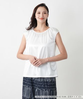 キャップスリーブトップス【Ｌｅｉｌｉａｎ　ＷＨＩＴＥ　ＬＡＢＥＬ】