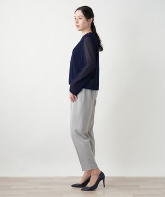 【店舗人気】クルーネックカーディガン【Ｌｅｉｌｉａｎ　ＷＨＩＴＥ　ＬＡＢＥＬ】