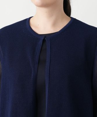 【店舗人気】クルーネックカーディガン【Ｌｅｉｌｉａｎ　ＷＨＩＴＥ　ＬＡＢＥＬ】