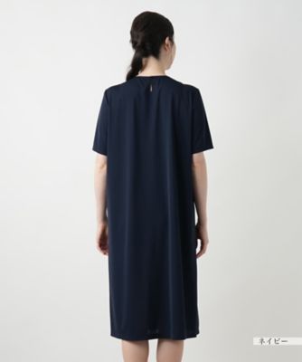 【店舗人気】幾何学切替フレアワンピース【Ｌｅｉｌｉａｎ　ＷＨＩＴＥ　ＬＡＢＥＬ】