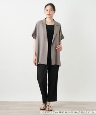 ドロップショルダージャケット【Ｌｅｉｌｉａｎ　ＷＨＩＴＥ　ＬＡＢＥＬ】