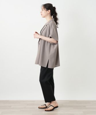 ドロップショルダージャケット【Ｌｅｉｌｉａｎ　ＷＨＩＴＥ　ＬＡＢＥＬ】