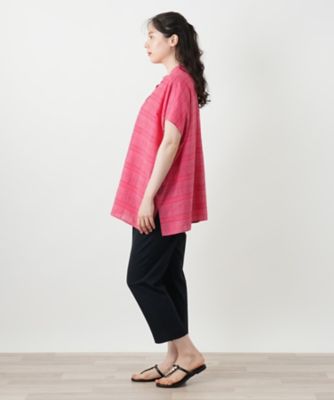 シアーチェックブラウス【Ｌｅｉｌｉａｎ　ＷＨＩＴＥ　ＬＡＢＥＬ】