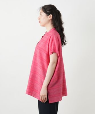 シアーチェックブラウス【Ｌｅｉｌｉａｎ　ＷＨＩＴＥ　ＬＡＢＥＬ】