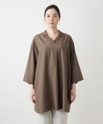 オープンカラーシャツ【Ｌｅｉｌｉａｎ　ＷＨＩＴＥ　ＬＡＢＥＬ】
