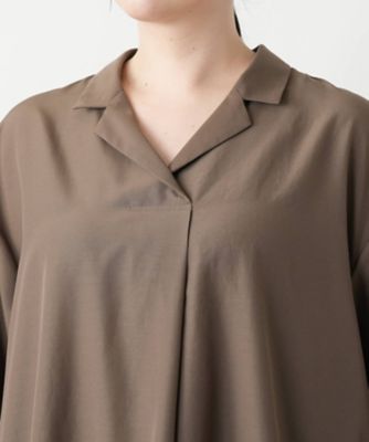 オープンカラーシャツ【Ｌｅｉｌｉａｎ　ＷＨＩＴＥ　ＬＡＢＥＬ】