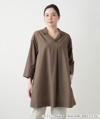 オープンカラーシャツ【Ｌｅｉｌｉａｎ　ＷＨＩＴＥ　ＬＡＢＥＬ】
