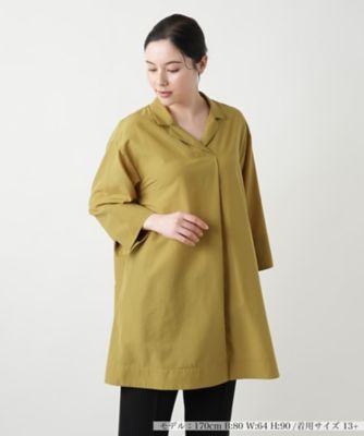 オープンカラーシャツ【Ｌｅｉｌｉａｎ　ＷＨＩＴＥ　ＬＡＢＥＬ】