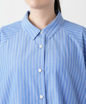【店舗人気】ストライプドルマンブラウス【Ｌｅｉｌｉａｎ　ＷＨＩＴＥ　ＬＡＢＥＬ】
