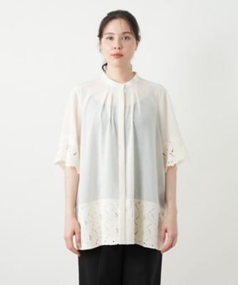 レースブラウス【Leilian WHITE LABEL