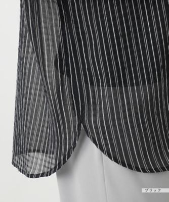 ストライプブラウス【Ｌｅｉｌｉａｎ　ＷＨＩＴＥ　ＬＡＢＥＬ】