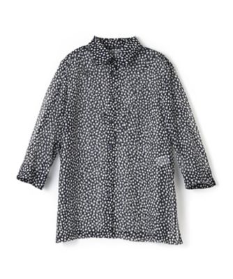 プリントブラウス【Ｌｅｉｌｉａｎ　ＷＨＩＴＥ　ＬＡＢＥＬ】