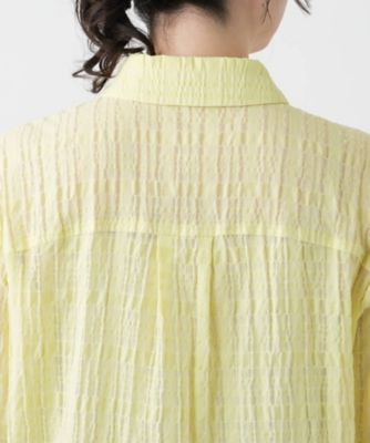 七分袖ブラウス【Ｌｅｉｌｉａｎ　ＷＨＩＴＥ　ＬＡＢＥＬ】