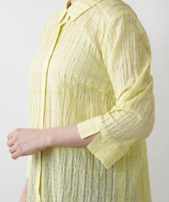 七分袖ブラウス【Ｌｅｉｌｉａｎ　ＷＨＩＴＥ　ＬＡＢＥＬ】