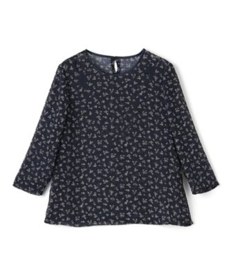 プリントブラウス【Ｌｅｉｌｉａｎ　ＷＨＩＴＥ　ＬＡＢＥＬ】