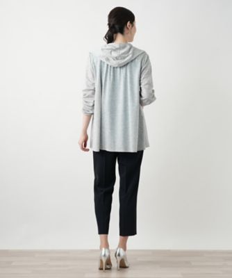フーデッドブラウス【Ｌｅｉｌｉａｎ　ＷＨＩＴＥ　ＬＡＢＥＬ】