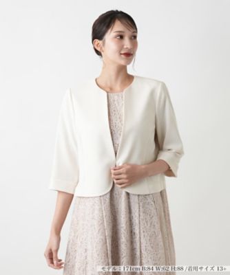 ＜Leilian plus house (Women/大きいサイズ)＞【店舗人気】ノーカラージャケット