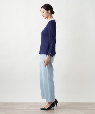 Leilian PLUS HOUSE / レリアンプラスハウス 【店舗人気】クラシカルカラーニット 店舗人気】クラシカルカラーニット | Leilian plus house (Women