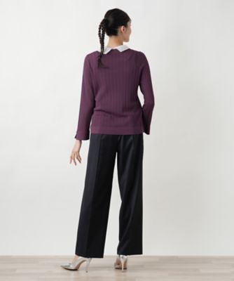 Leilian PLUS HOUSE / レリアンプラスハウス 【店舗人気】クラシカルカラーニット 店舗人気】クラシカルカラーニット | Leilian plus house (Women