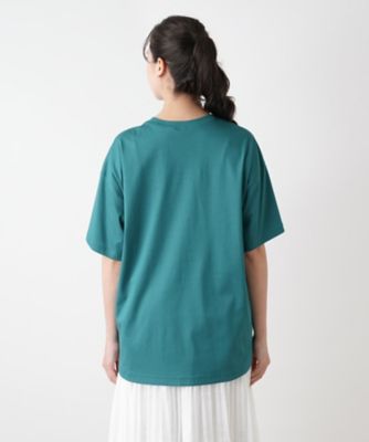 フロントビジューＴシャツ【ＢＯＵＲＧＥ】