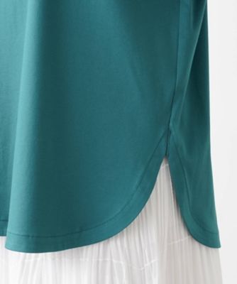 フロントビジューＴシャツ【ＢＯＵＲＧＥ】