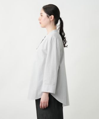 【店舗人気】切替チュニックブラウス【プラス企画】