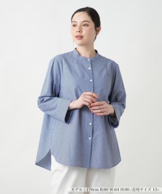 ＜Leilian plus house (Women/大きいサイズ)＞【店舗人気】切替チュニックブラウス【プラス企画】