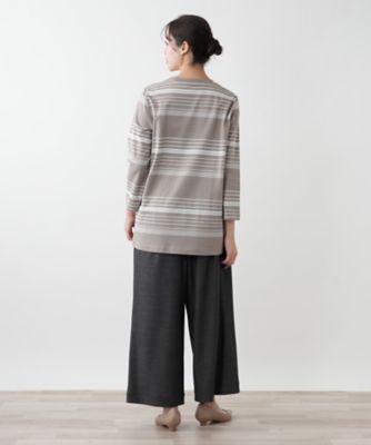 【店舗人気】マルチボーダーカットソー【Ｌｅｉｌｉａｎ　ＷＨＩＴＥ　ＬＡＢＥＬ】