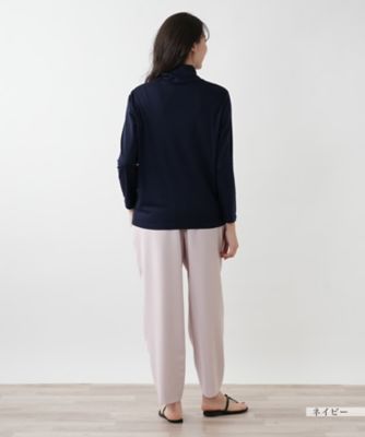 ハイネックカットソー【Ｌｅｉｌｉａｎ　ＷＨＩＴＥ　ＬＡＢＥＬ】