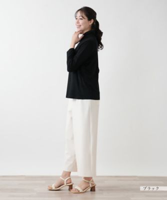 ハイネックカットソー【Ｌｅｉｌｉａｎ　ＷＨＩＴＥ　ＬＡＢＥＬ】