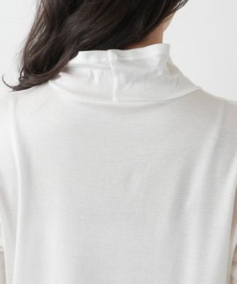 ハイネックカットソー【Ｌｅｉｌｉａｎ　ＷＨＩＴＥ　ＬＡＢＥＬ】
