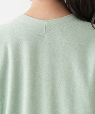 【店舗人気】ラメＶネックカーディガン【ＢＯＵＲＧＥ】