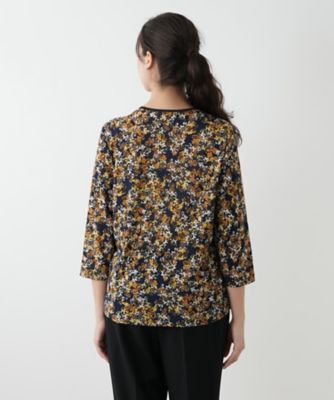 chichanページ☆未使用☆Leilian レリアン　17+カットソー 異素材切替カットソー | Leilian (Women)/レリアン | 三越伊勢丹