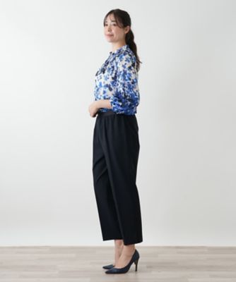 ストレッチクロップドパンツ | Leilian plus house (Women