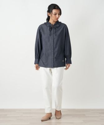 美品 LEILIAN レリアン プラスハウス ストレッチスリムパンツ 17+ 店舗