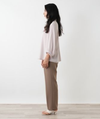ストレートストレッチパンツ | Leilian plus house (Women