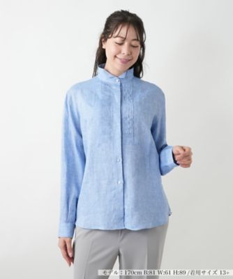 ＜Leilian plus house (Women/大きいサイズ)＞ウイングカラーブラウス