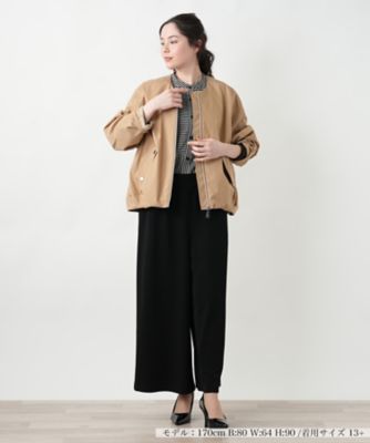 店舗人気】ノーカラージャケット | Leilian plus house (Women/大きい