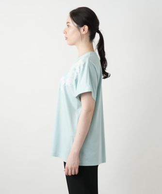 フラワーモチーフカットソー【ＭＵＳＥ　ＢＹ　ＲＯＣＨＡＳ　Ｐｒｅｍｉｅｒｅ】