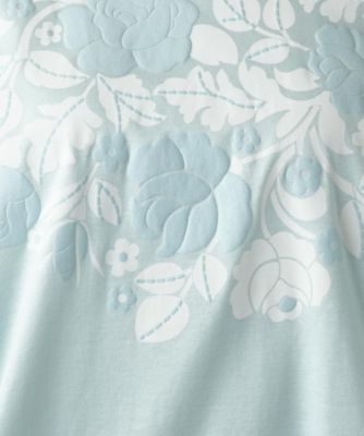 フラワーモチーフカットソー【ＭＵＳＥ　ＢＹ　ＲＯＣＨＡＳ　Ｐｒｅｍｉｅｒｅ】